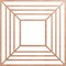 Ekena Millwork Raven Wood Fretwork Pierced Ceiling Medallion, Cherry, 40"OD x 14 5/8"ID x 1/4"T CMWP40X40X0250RACH - alternate 1